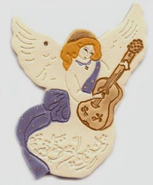 angel with guitar
