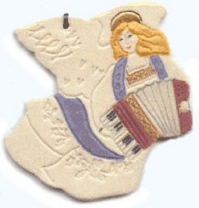 angel with accordion