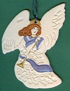 angel with trumpet